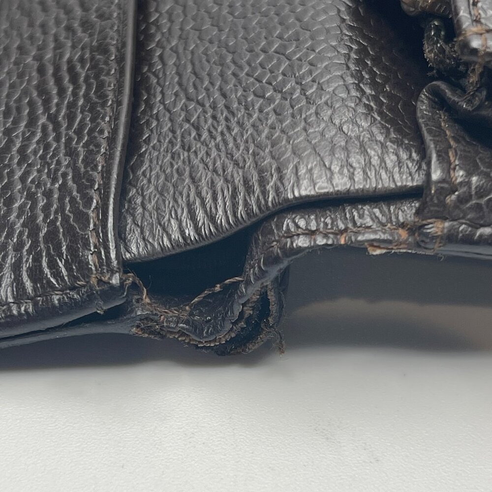 CHANEL Dark Brown Caviar Leather CC Bifold Wallet - Preowned - Picture 8 of 15